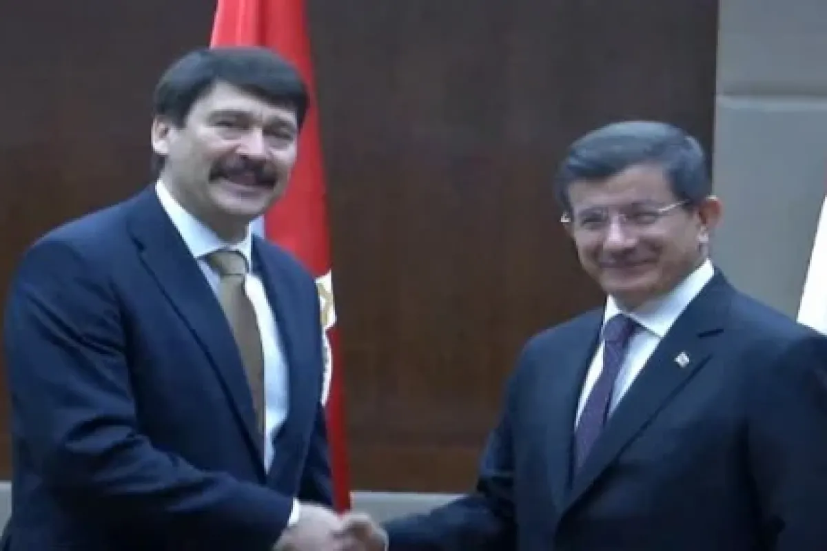 Başbakan Macar Cumhurbaşkanıyla görüştü