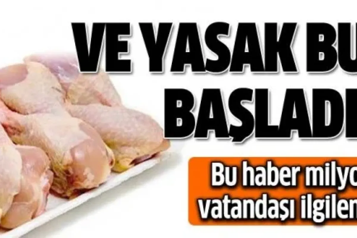 Ambalajsız tavuk etine yasak geldi!