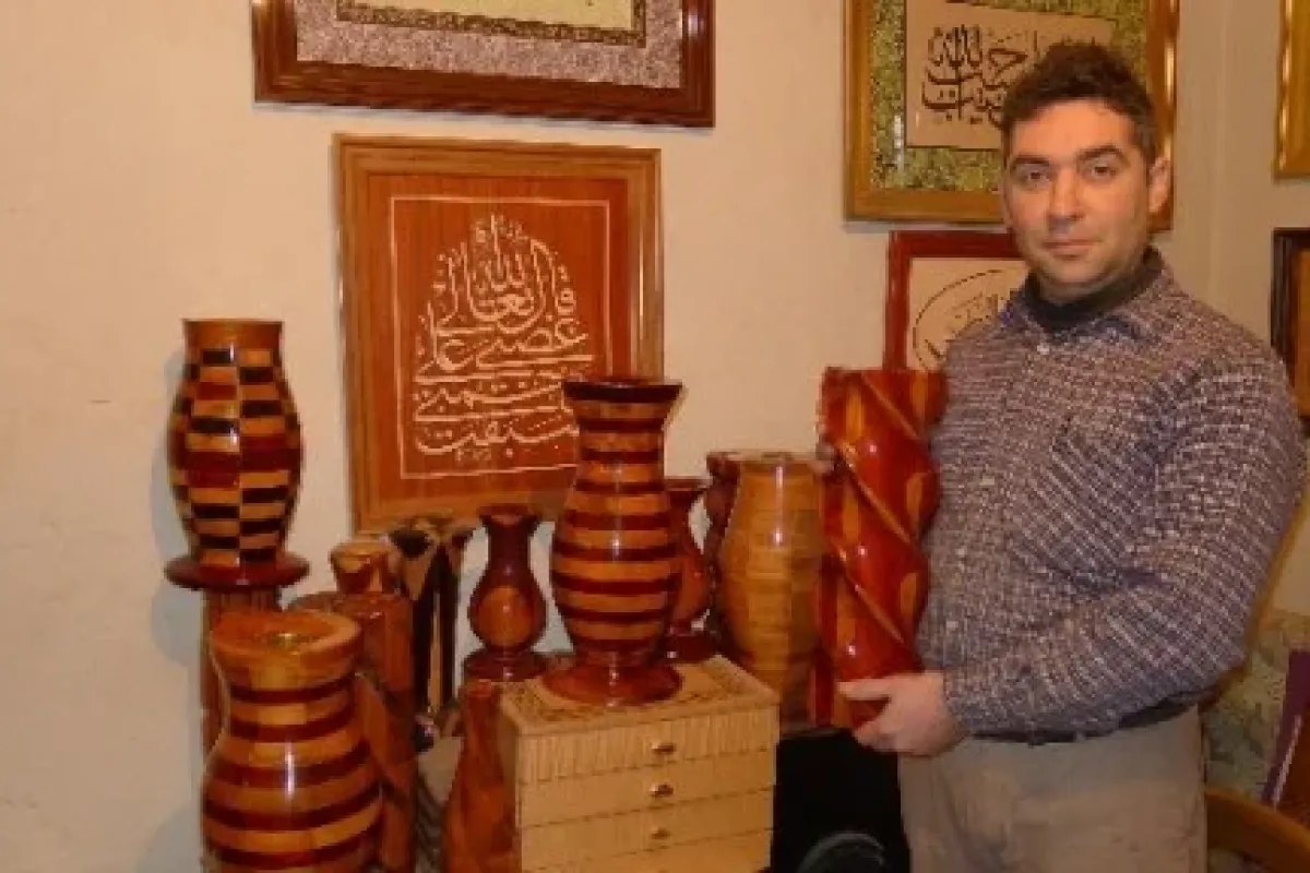 Ahşap sanata dönüşüyor