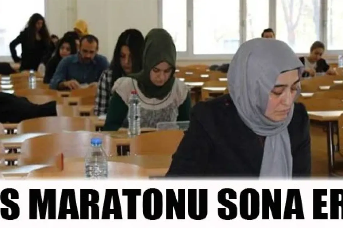 YGS maratonu sona erdi!