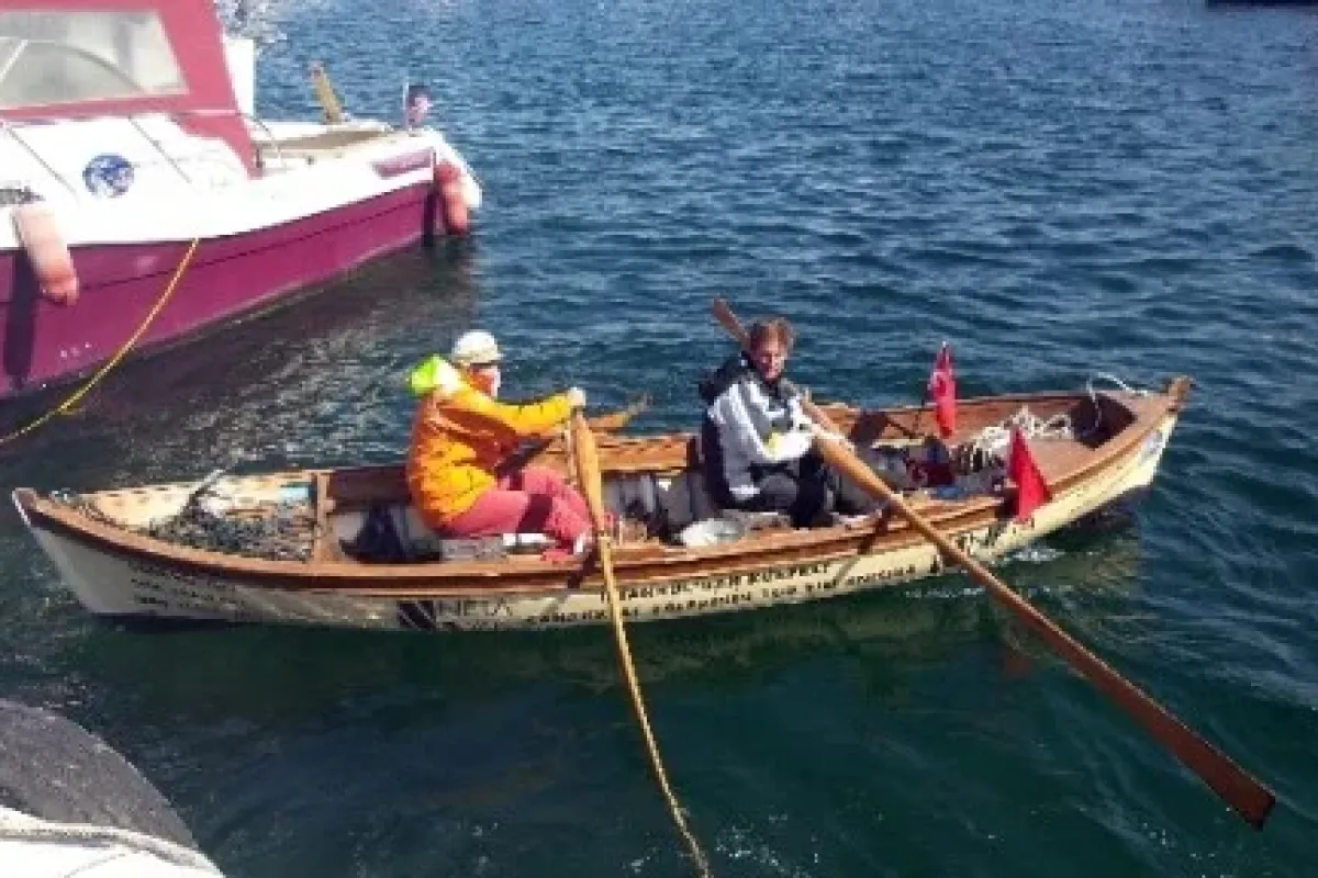 İstanbul’dan Çanakkale’ye kürek çektiler