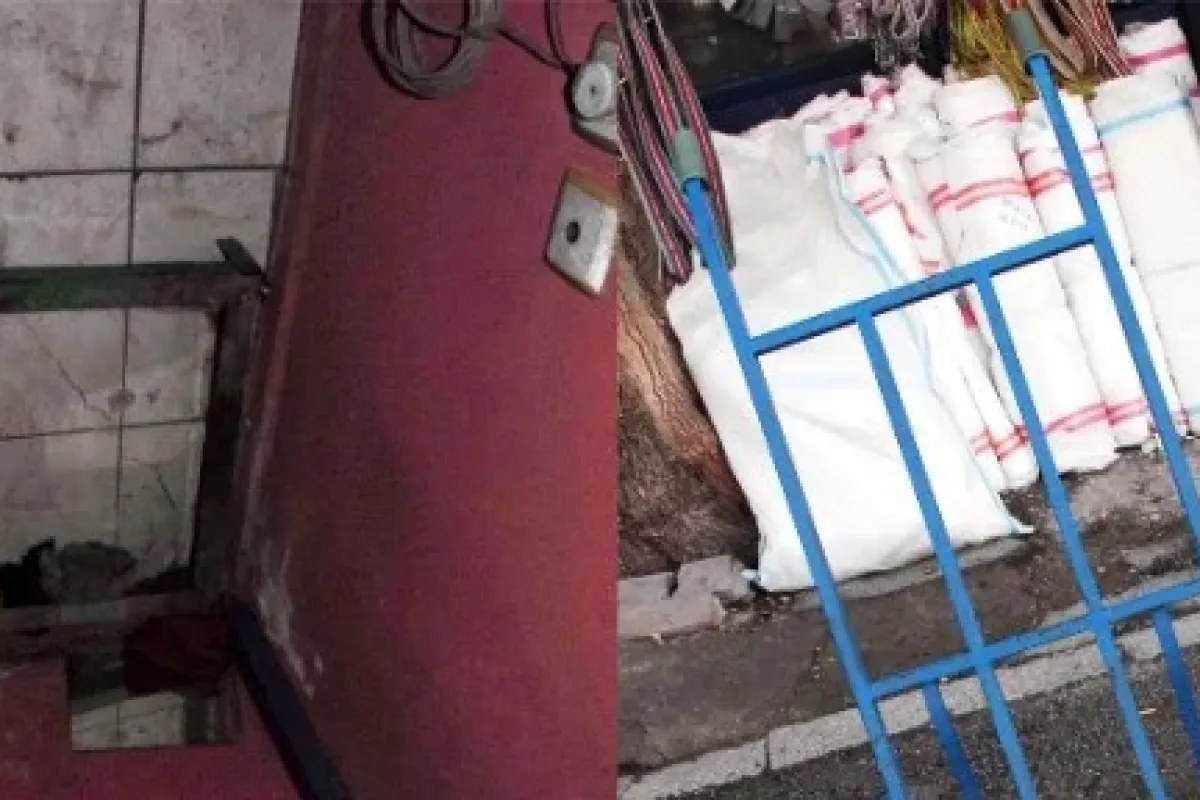 250 kiloluk para kasası el arabasıyla çalındı