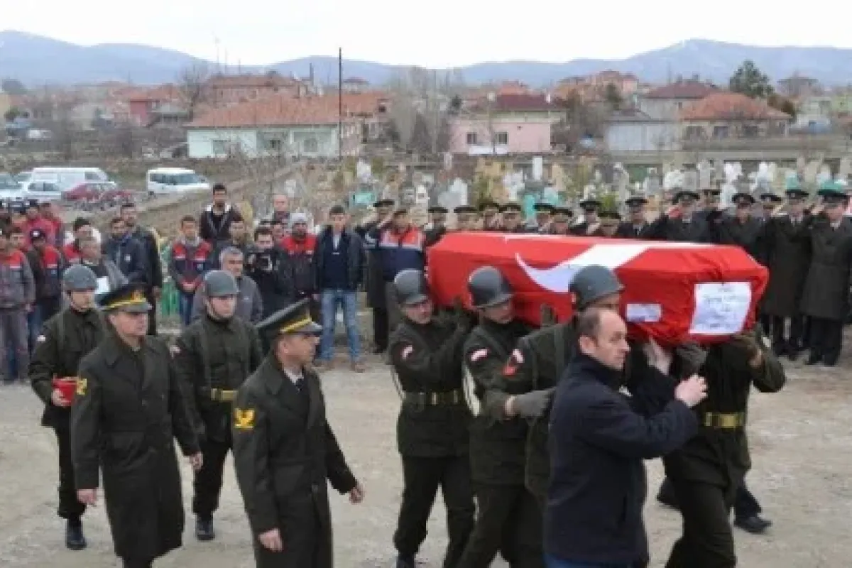 Şehit annesinin vasiyeti yerine getirildi