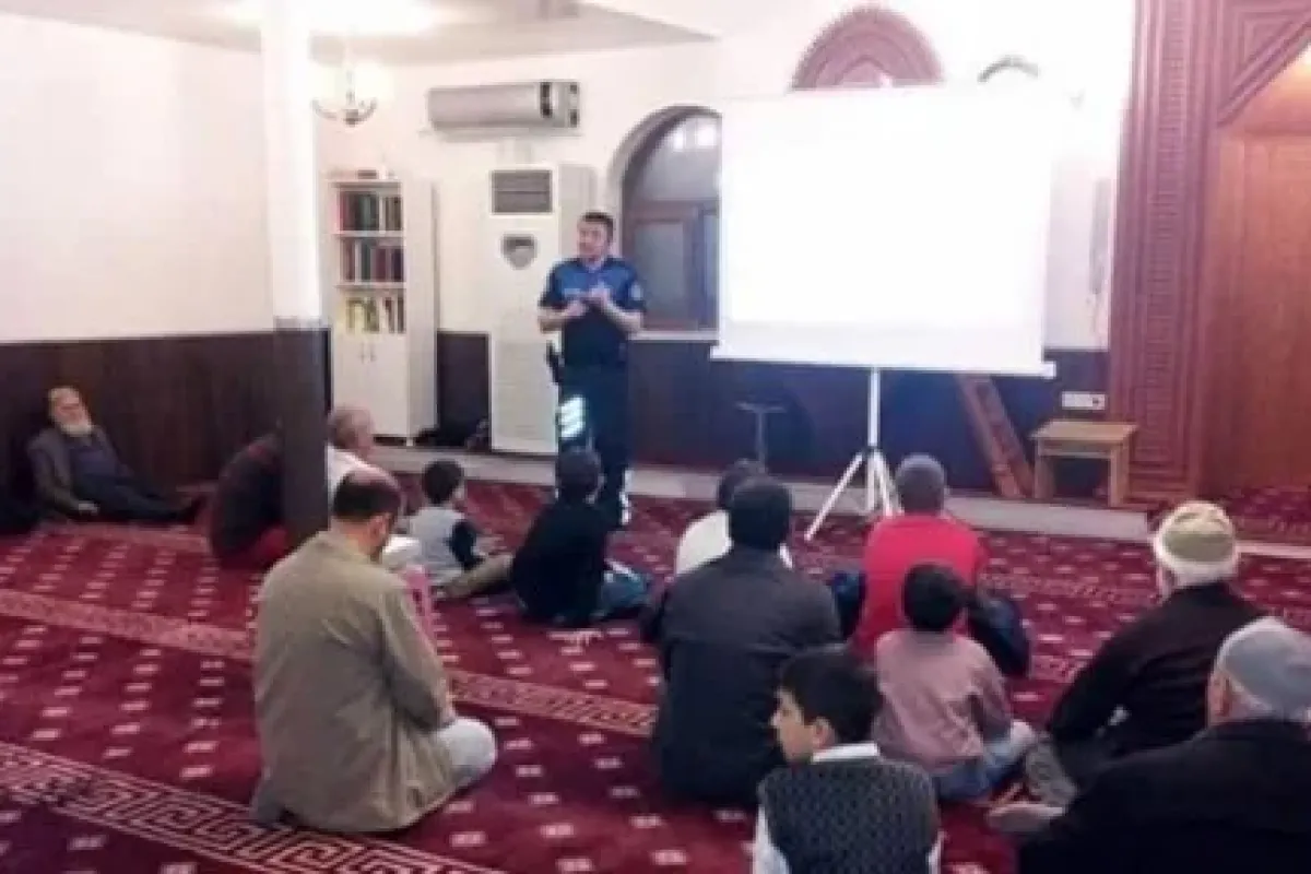 Polis camide uyardı
