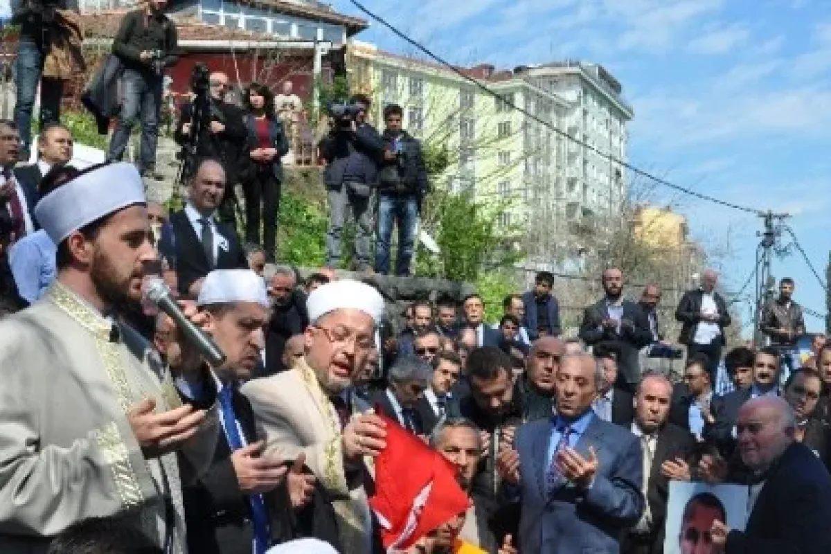 Şehidin cenazesi dualarla defnedildi