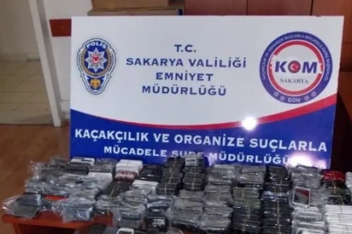 Emniyetten kaçak telefon operasyonu!