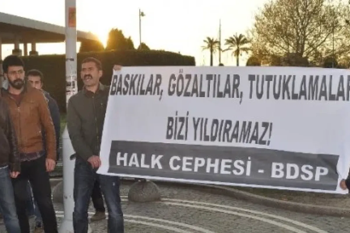 Teröristlerin öldürülmesini protesto ettiler!