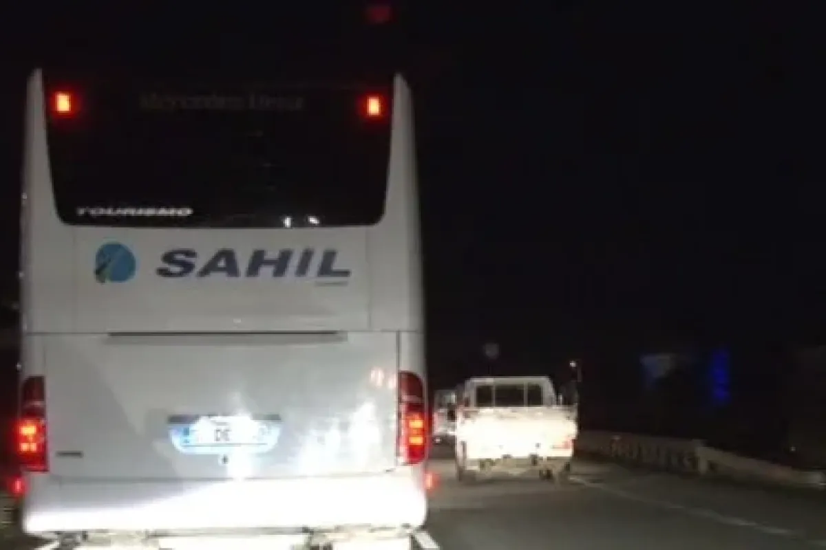 "Her an bir şey olacakmış gibi bir şey var içimde." dedi ve...