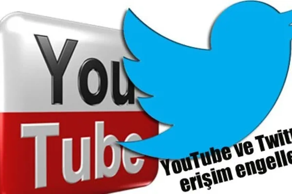 Twitter ve Youtube’a erişim engeli