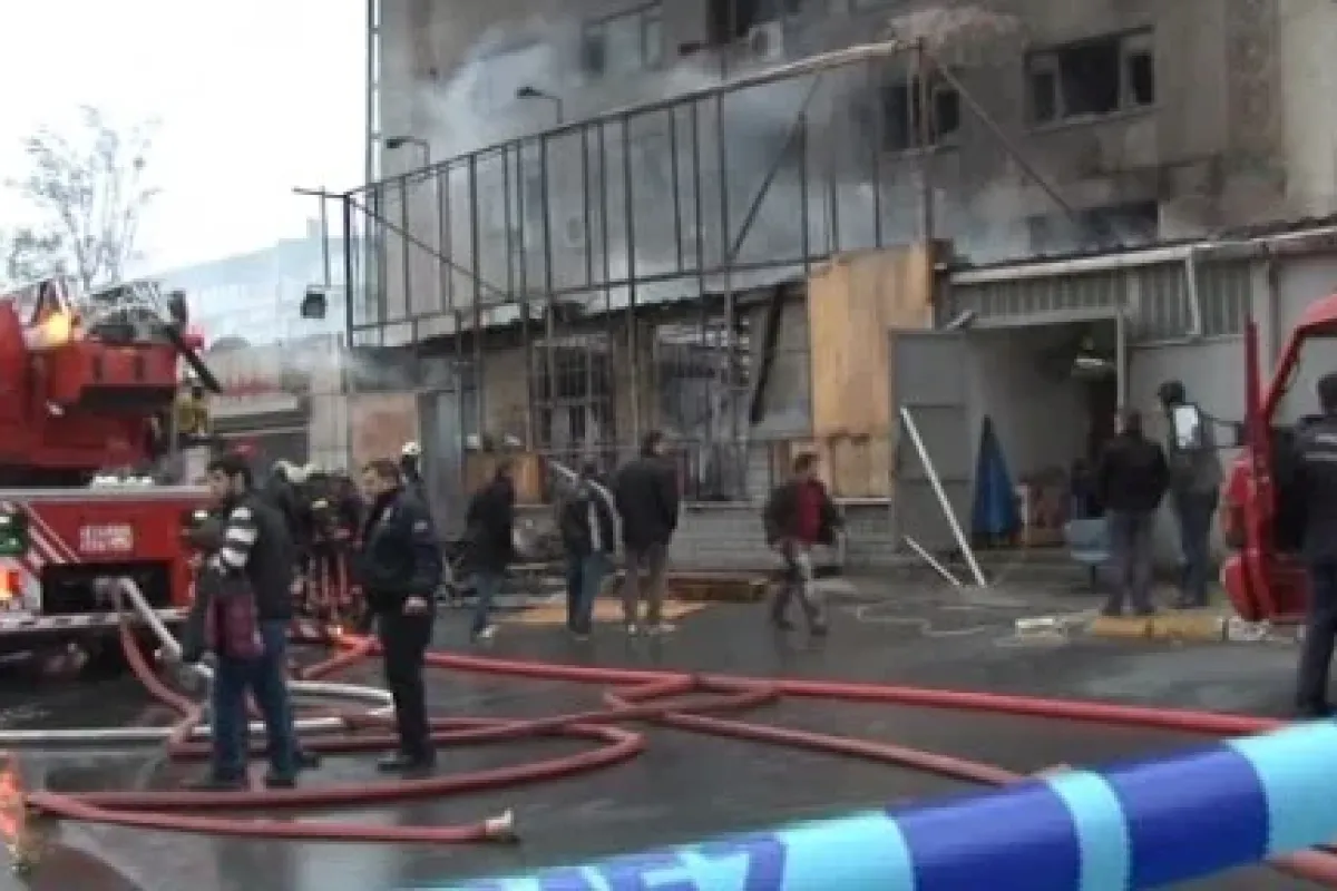 Bahçelievler’deki yangın kontrol altına alındı