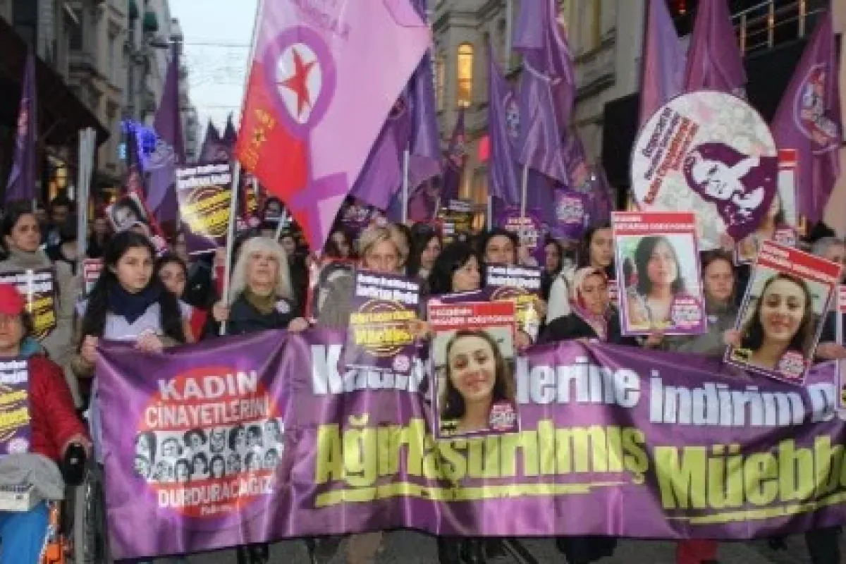 Kadınlar için yürüdüler