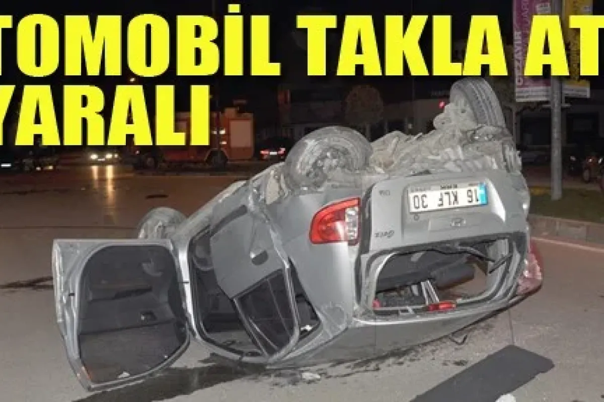 Otomobil Takla Attı