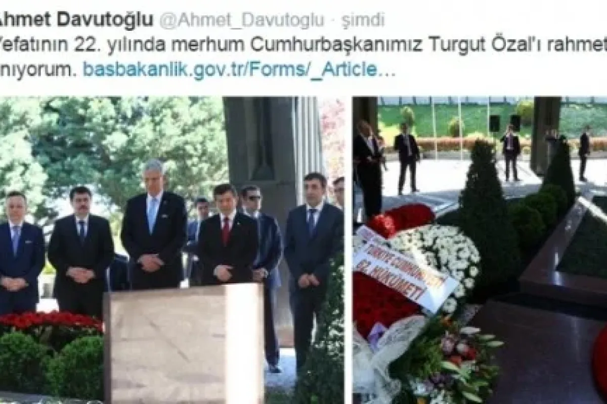 Başbakan’dan Turgut Özal paylaşımı