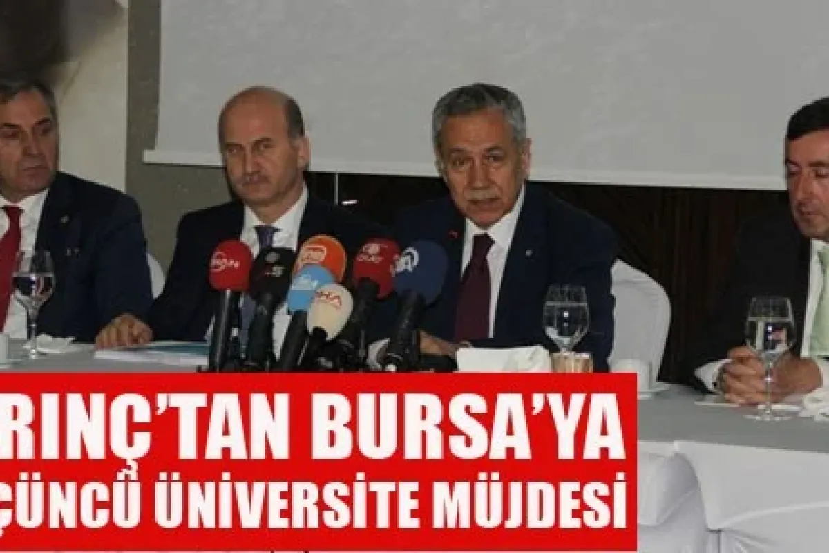 Bursa'ya üçüncü üniversite müjdesi!