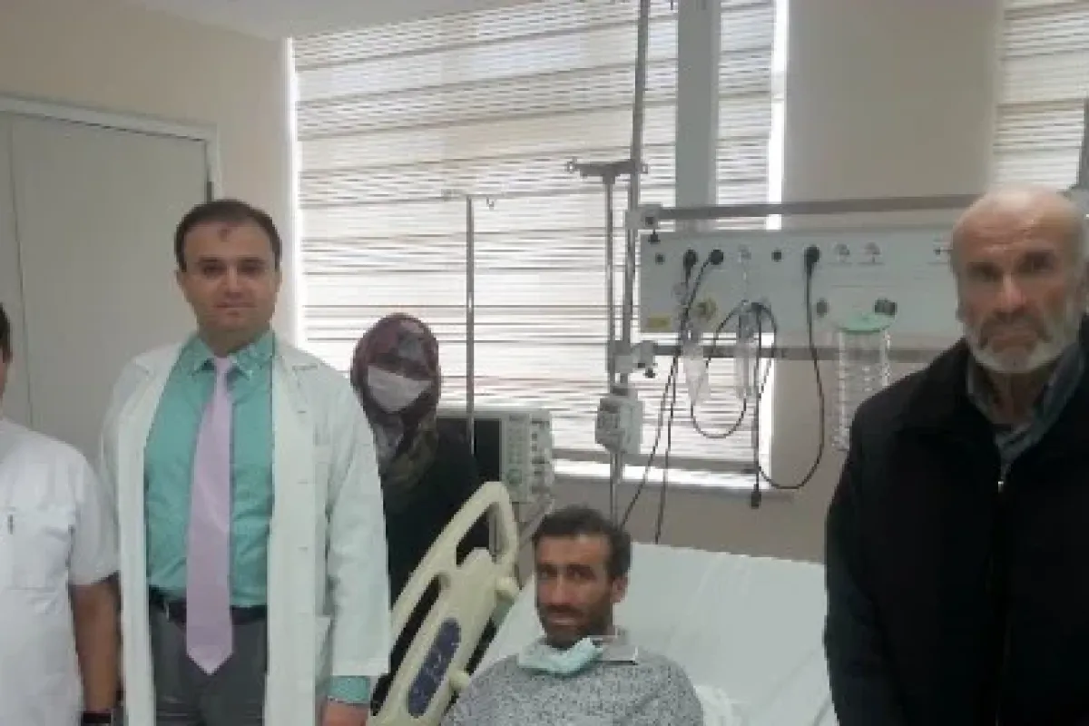 Babasının böbreğiyle hayat buldu