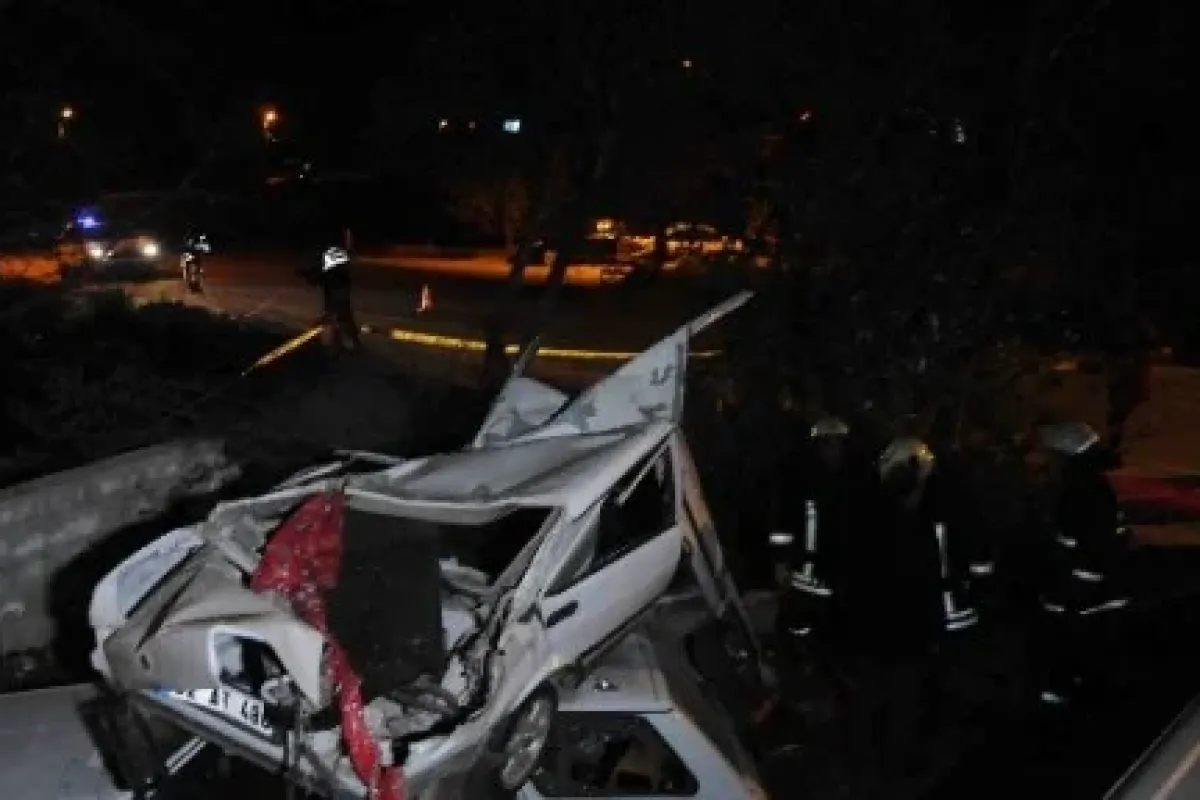 Akıl almaz kaza: 2 ölü
