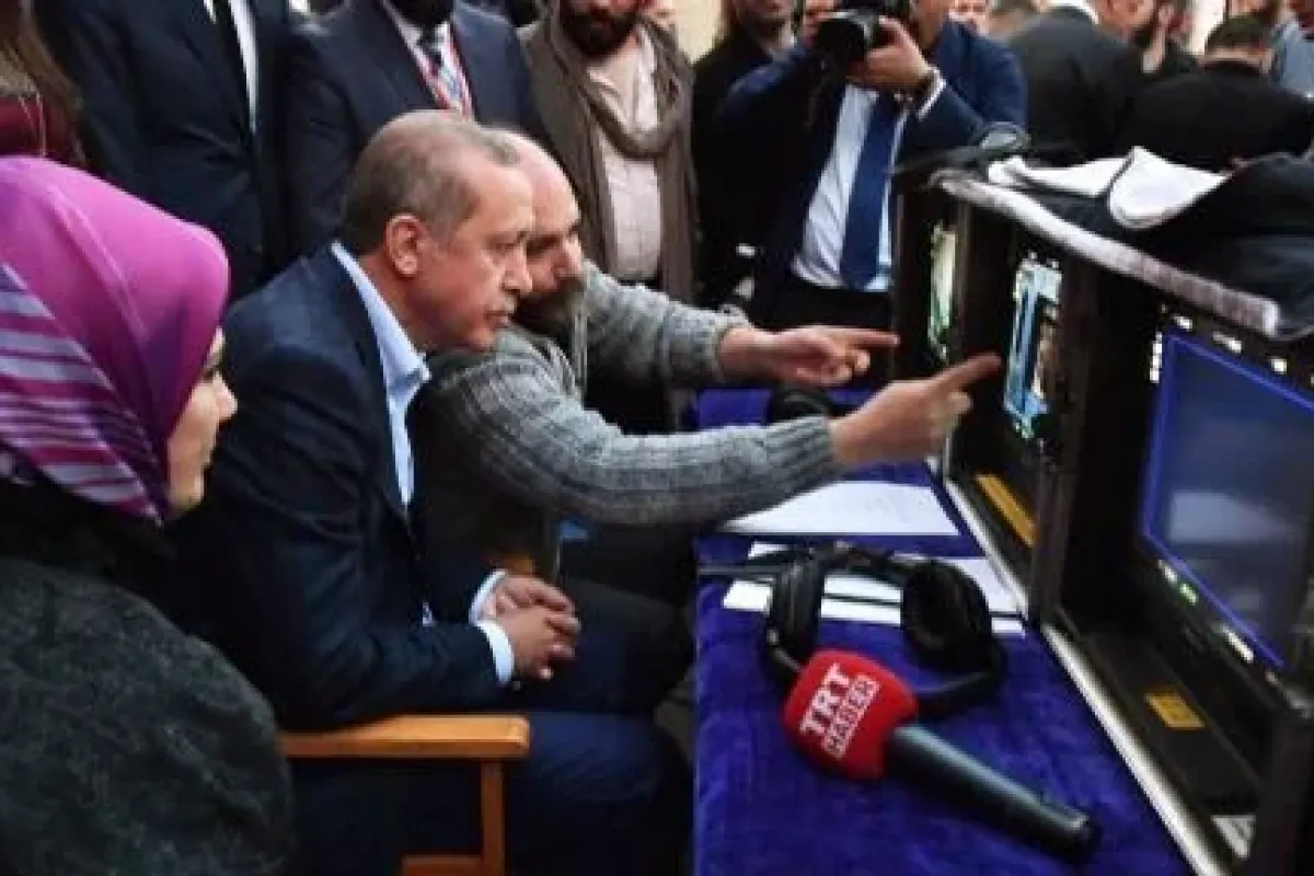 Erdoğan yönetmen koltuğunda
