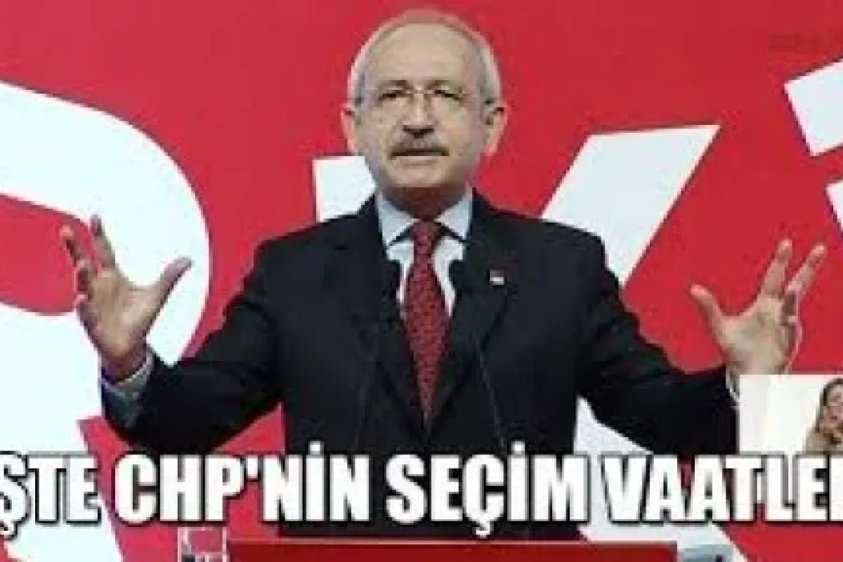 Kılıçdaroğlu seçim vaatlerini açıkladı