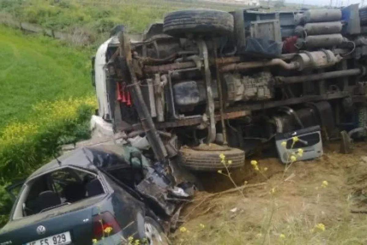 Feci kaza: 1 ölü, 1 yaralı