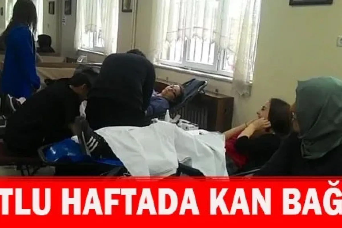 Küçükçalık'tan Kutlu haftada kan bağışı