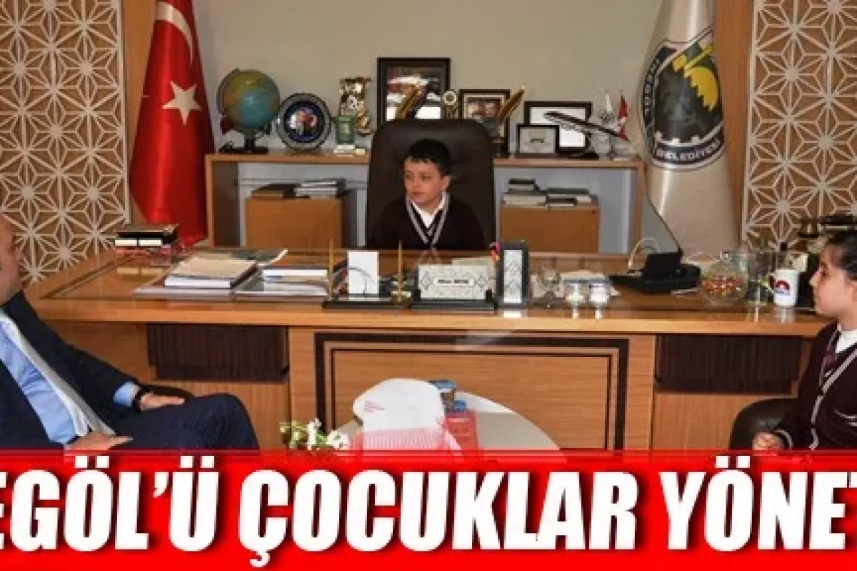 İnegöl'ü Çocuklar Yönetti!