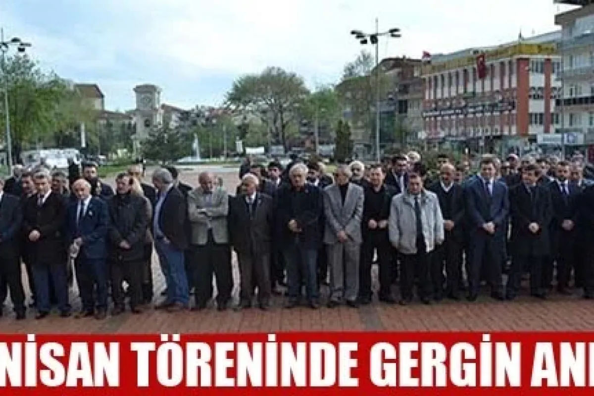 23 Nisan töreninde tartışma çıktı