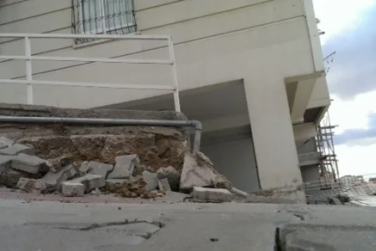 Başkent’te göçük