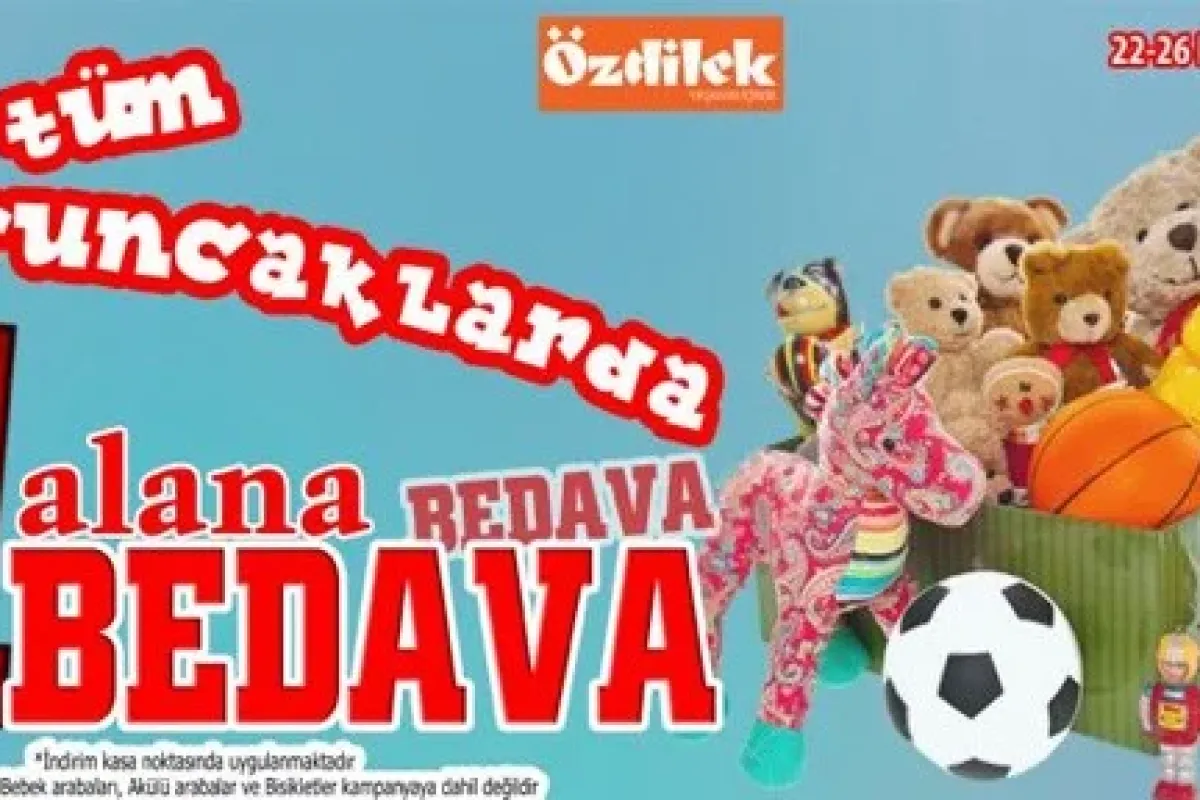 Özdilek'ten çocuklara 23 Nisan sürprizi