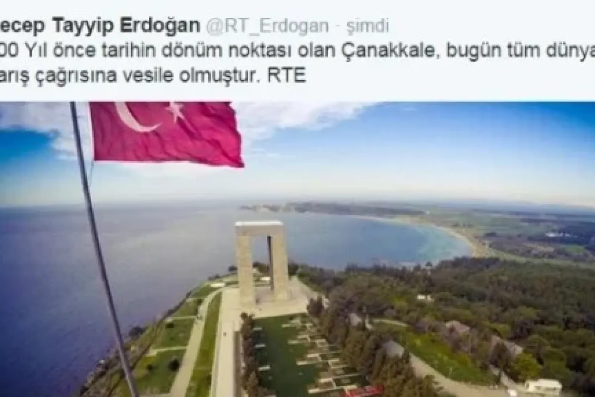 Cumhurbaşkanı Erdoğan’dan fotoğraflı mesaj