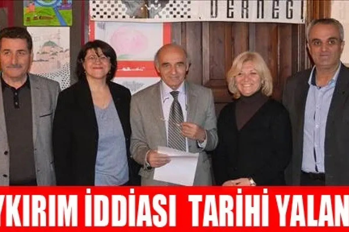 Ermeni soykırımı iddiası kocaman bir tarihi yalandır