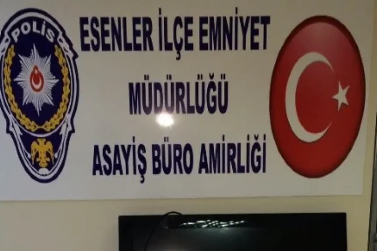 Esenler’de hırsızlık operasyonu
