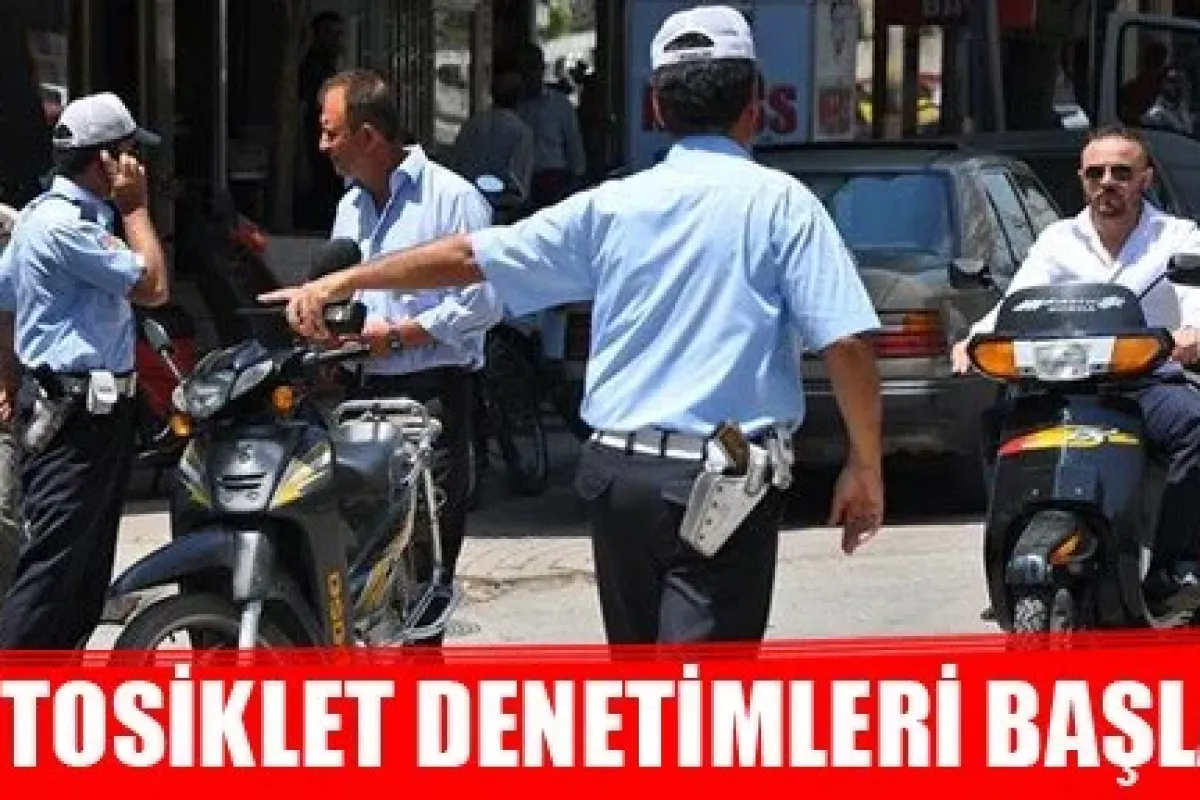 Motosiklet Denetimleri Başladı