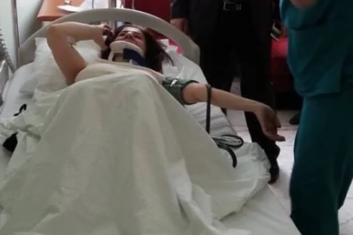 AK Partili aday kaza geçirdi