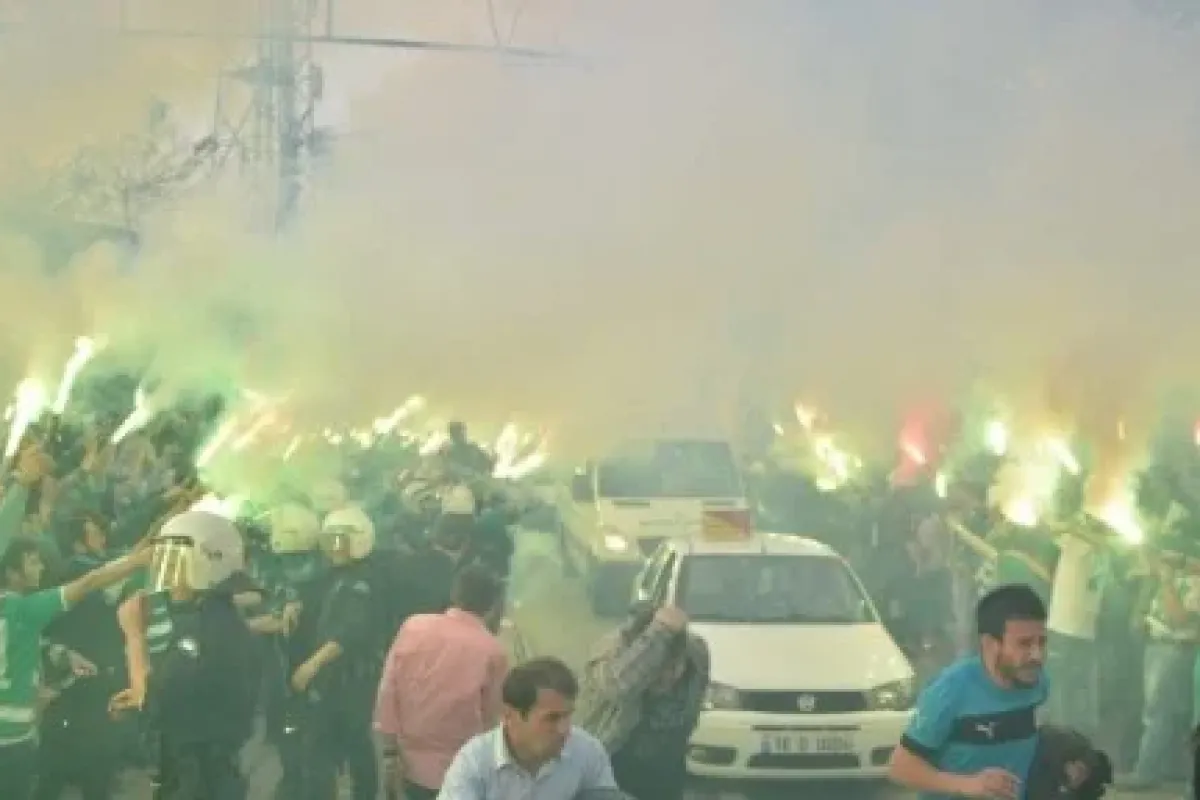 Bursaspor’a coşkulu karşılama