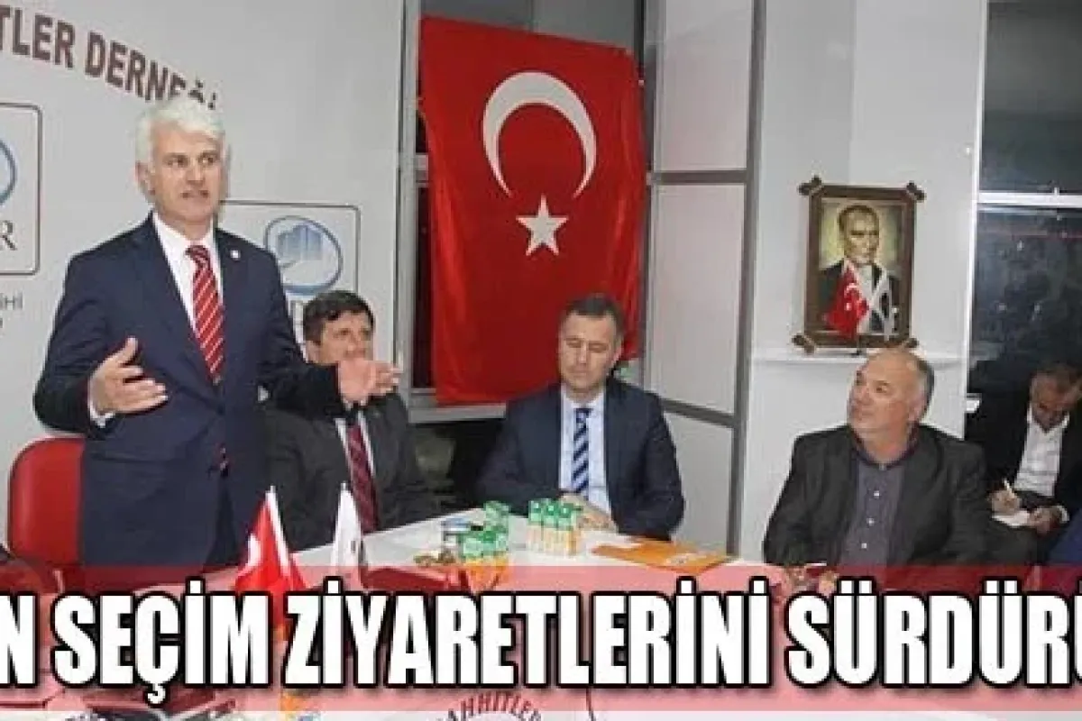 Şahin Seçim Ziyaretlerini Sürdürüyor