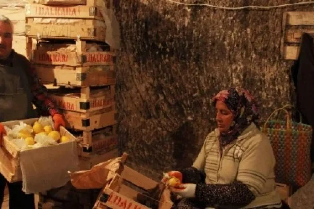 Limonlar Kapadokya’da böyle saklanıyor