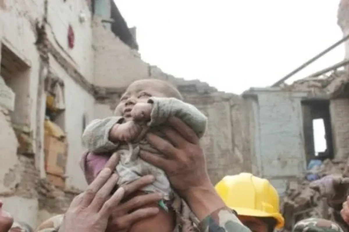 Nepal depreminin simgesi oldu