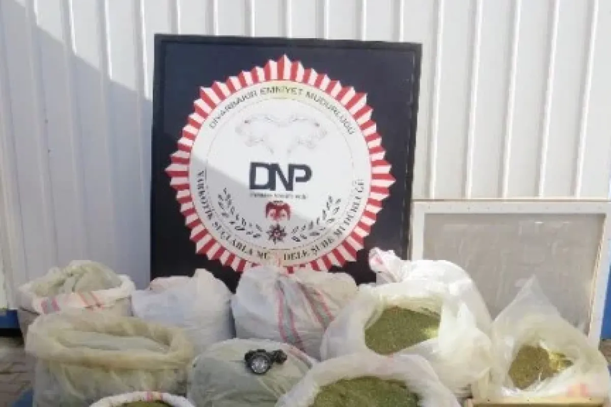 417 kilogram esrar ele geçirildi