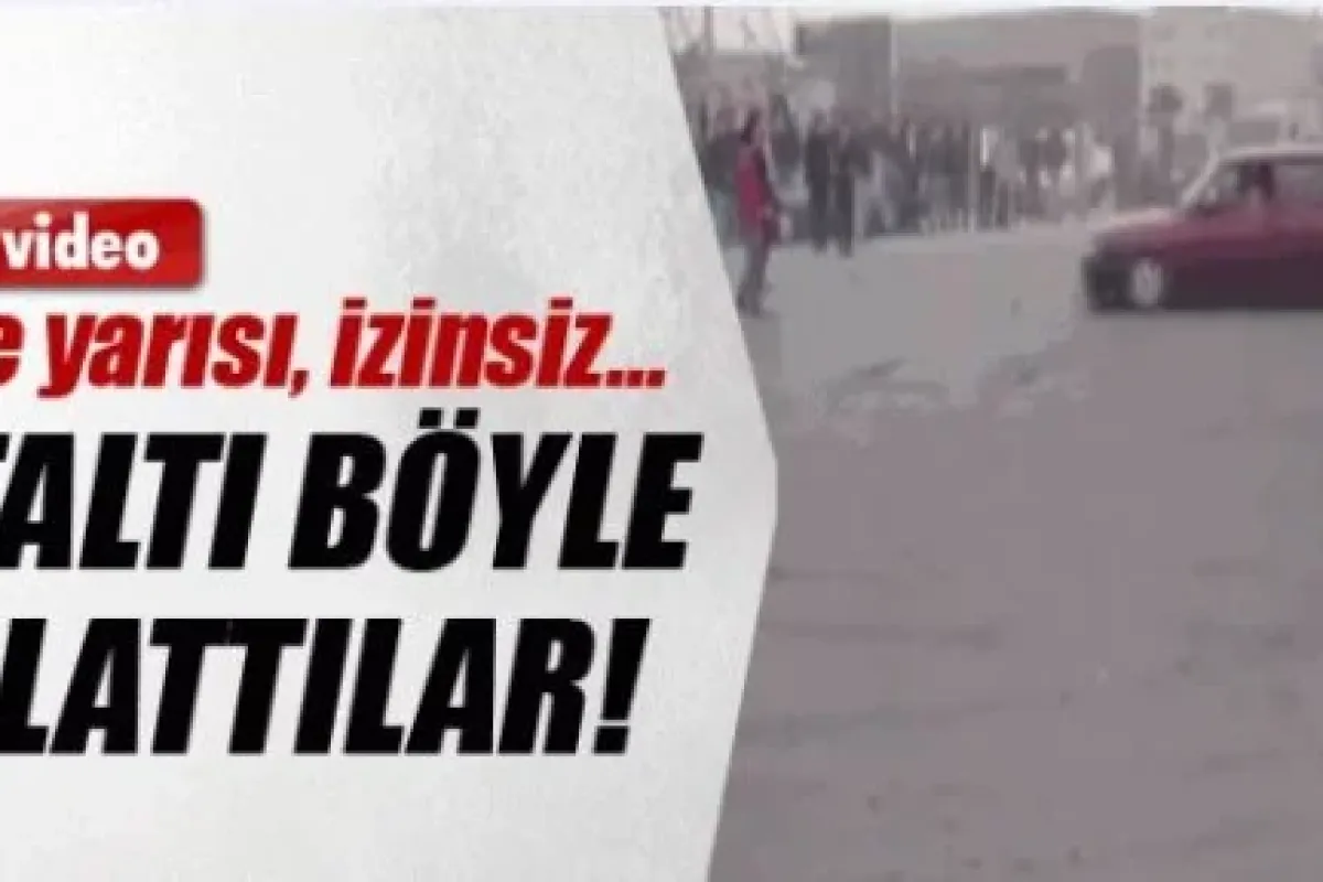 Bursalı şahinciler böyle lastik yaktılar