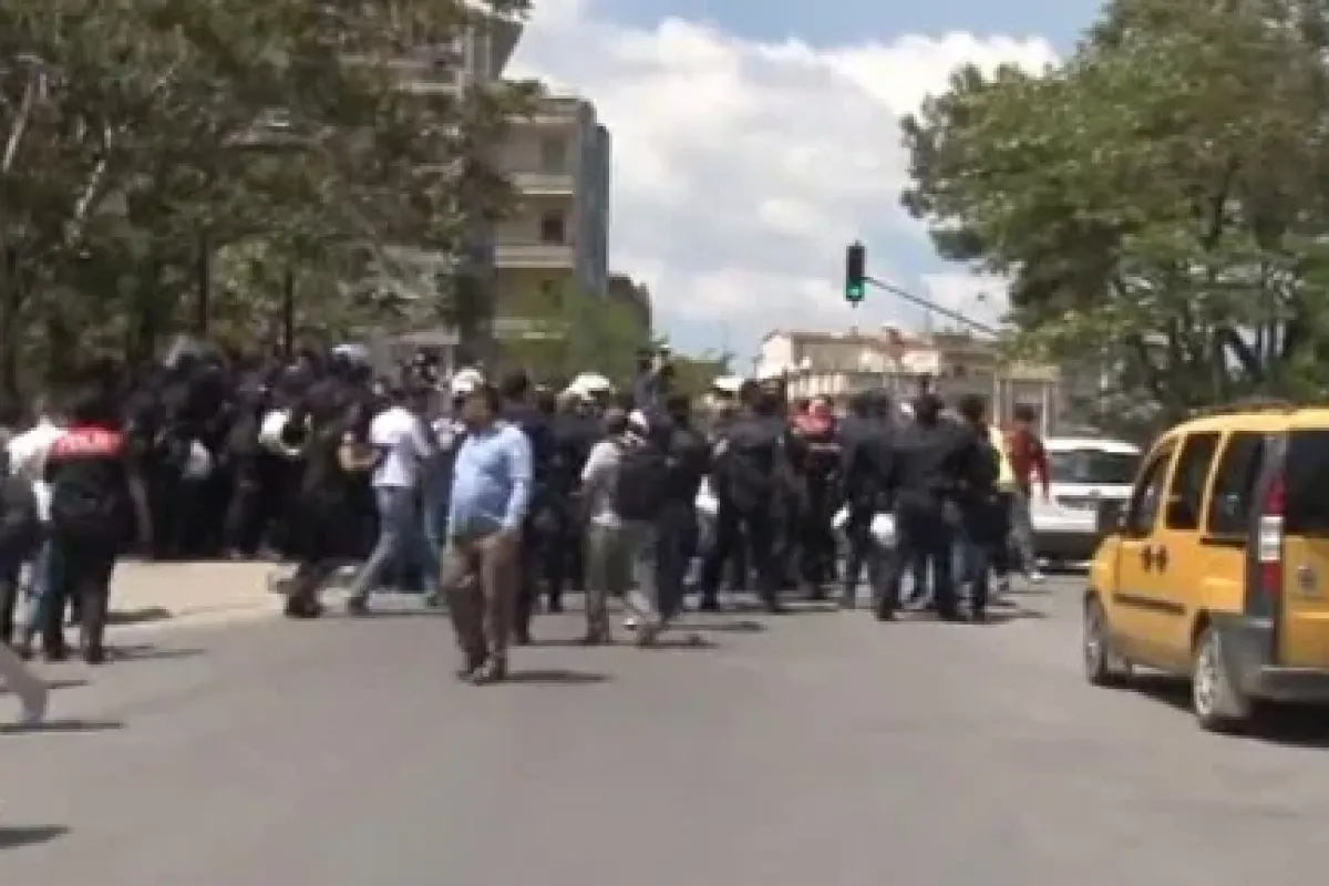 HDP mitinginin ardından olaylar çıktı