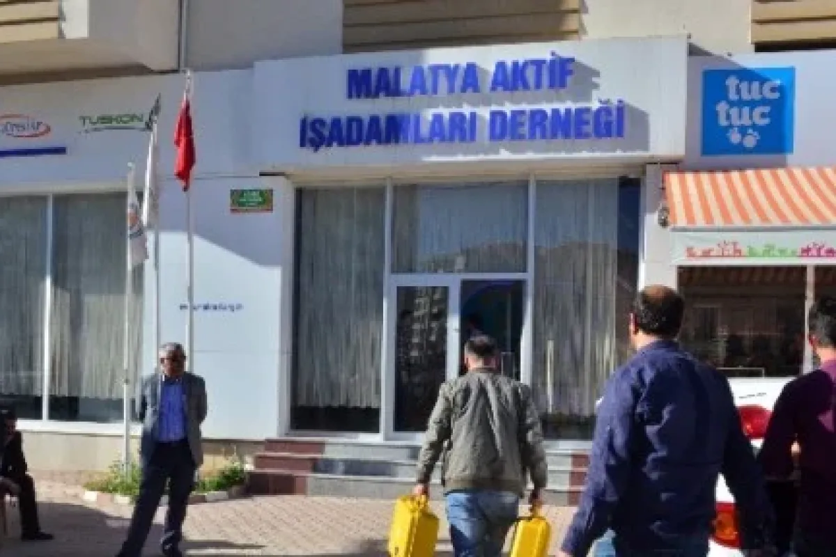 İş adamları derneğinde polis araması