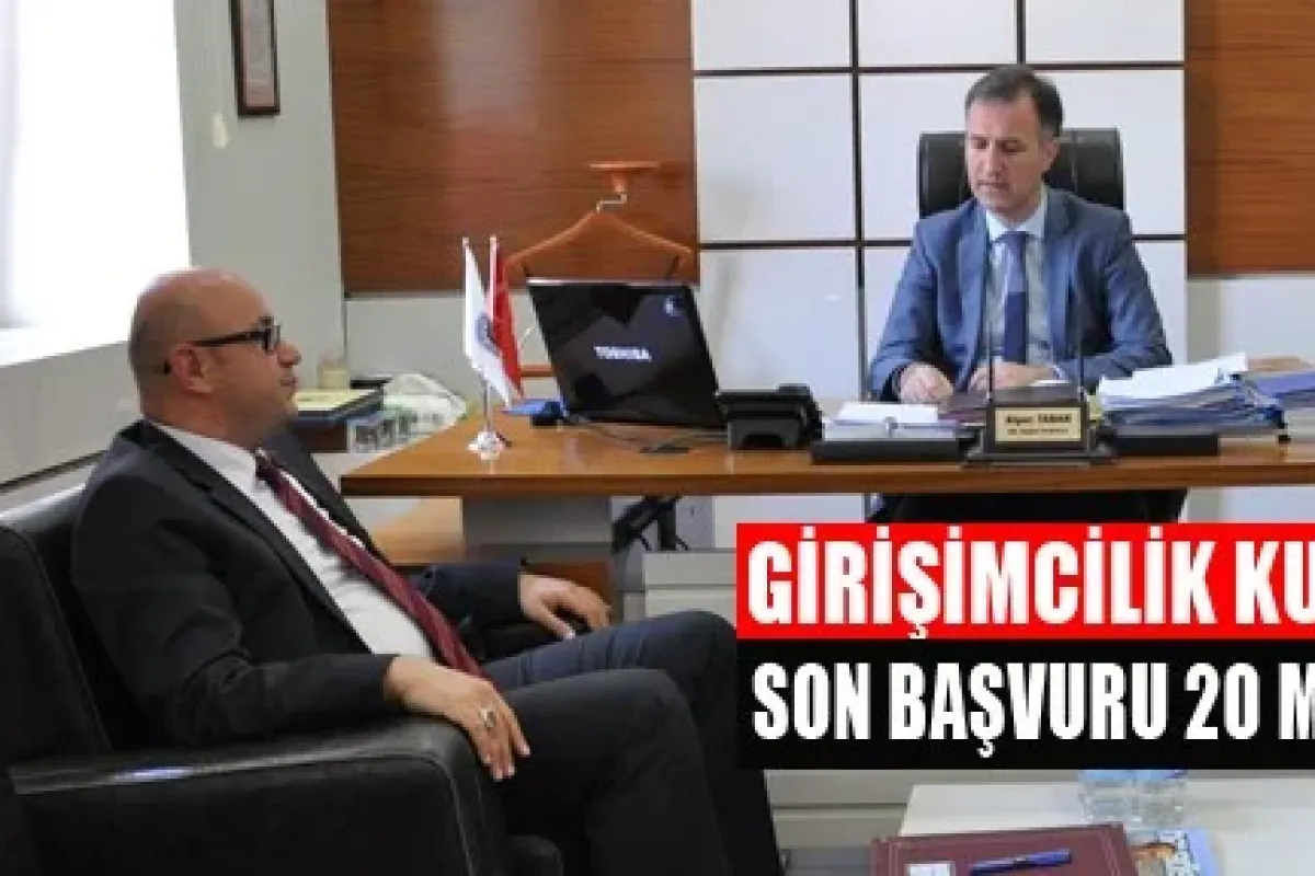 Girişimcilik kursu için son başvuru 20 Mayıs