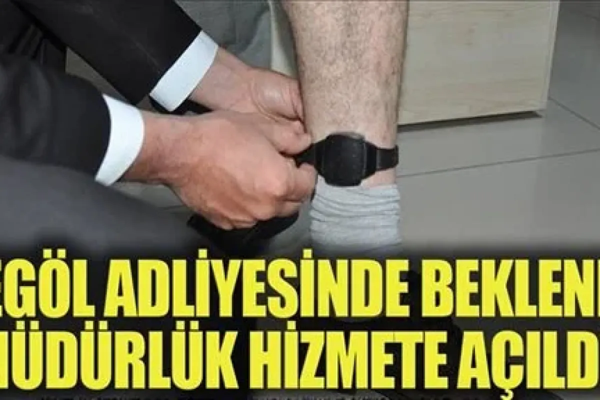 İnegöl'de Denetimli Serbestlik Müdürlüğü açıldı