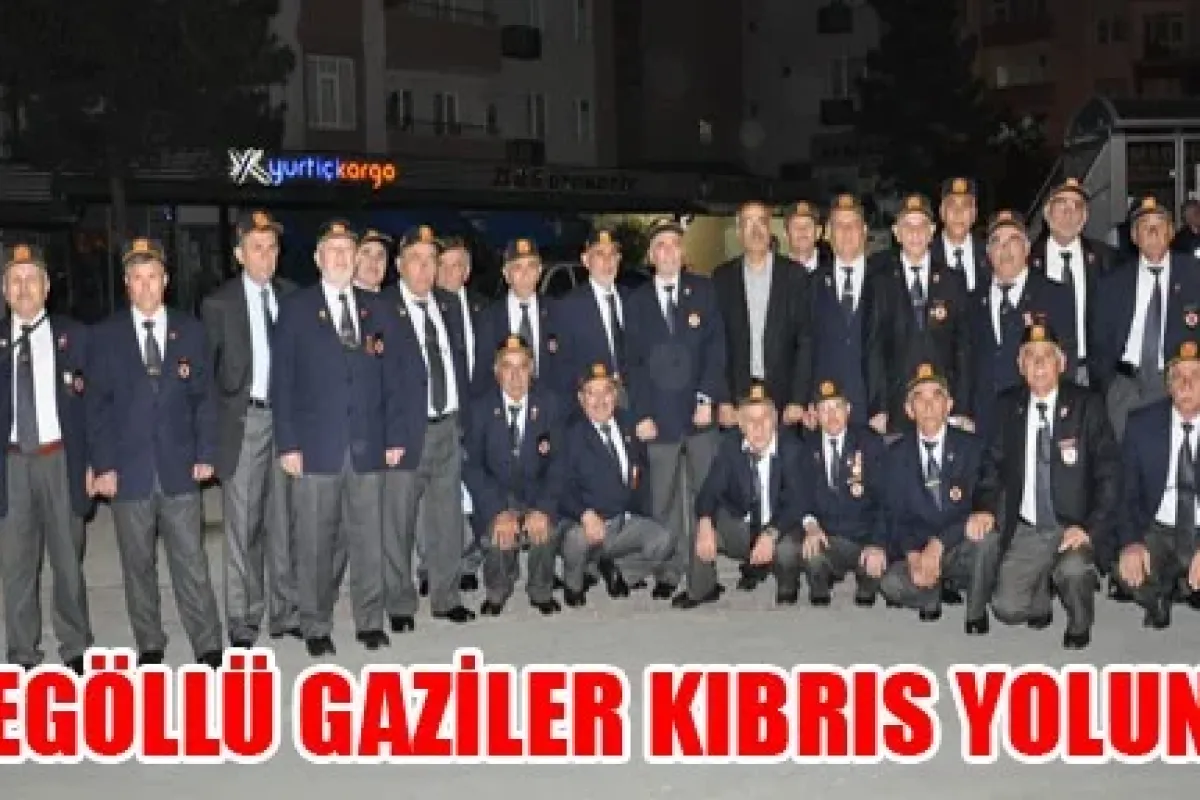 İnegöllü Gaziler Kıbrıs Yolunda