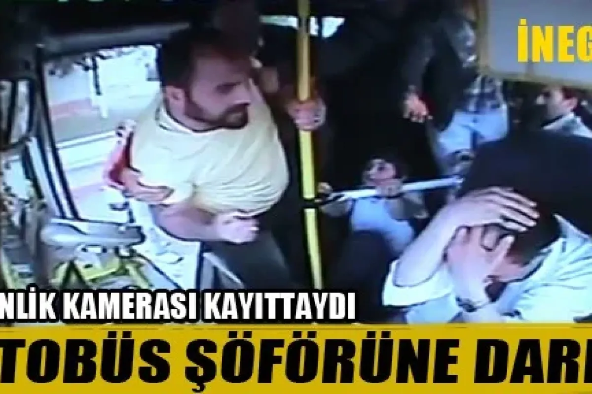 Otobüs Şöförü Darp Edildi