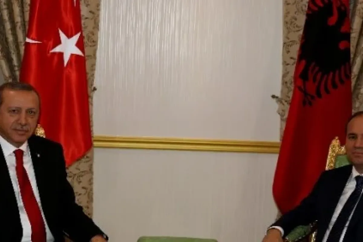 Erdoğan Arnavut mevkidaşıyla görüştü