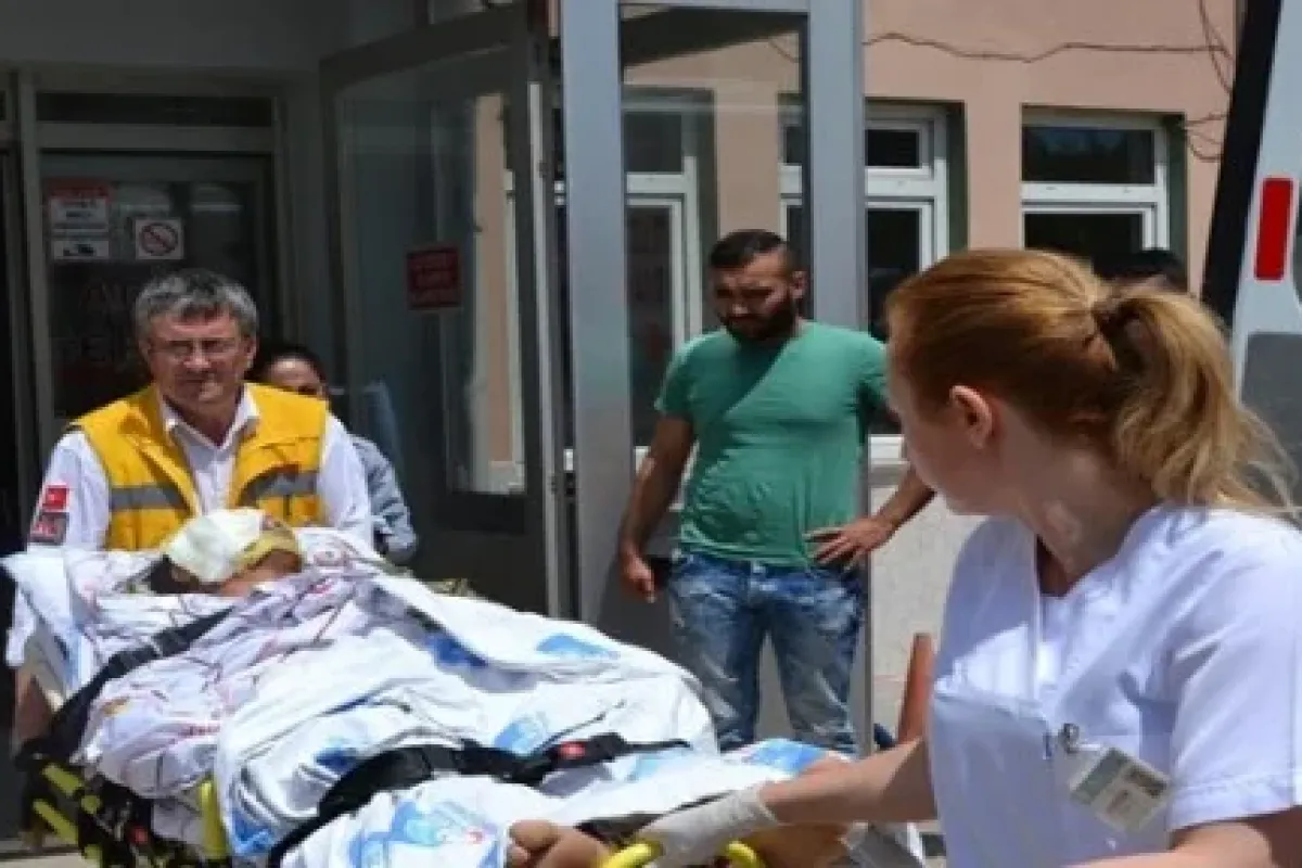 ’Yılanı yakayım’ derken kendini yaktı