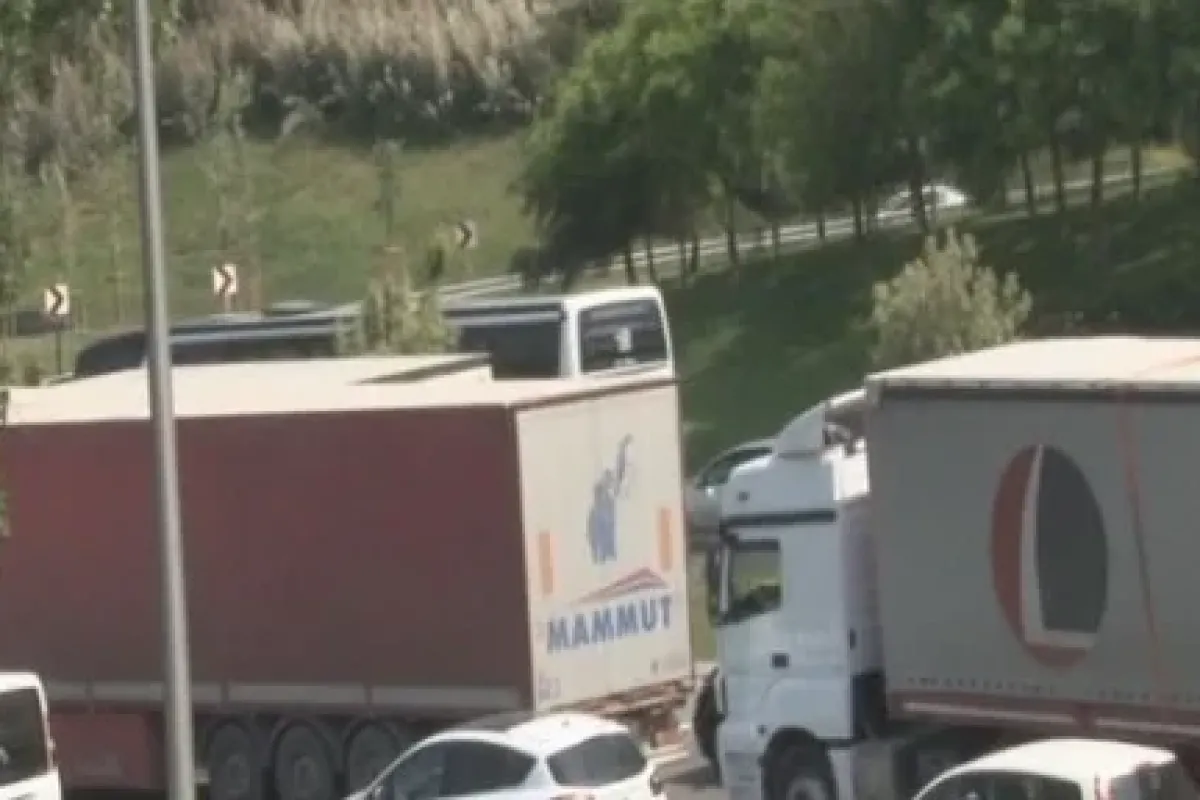 Fatih Sultan Mehmet Köprüsü’nde ‘kaza’ trafiği