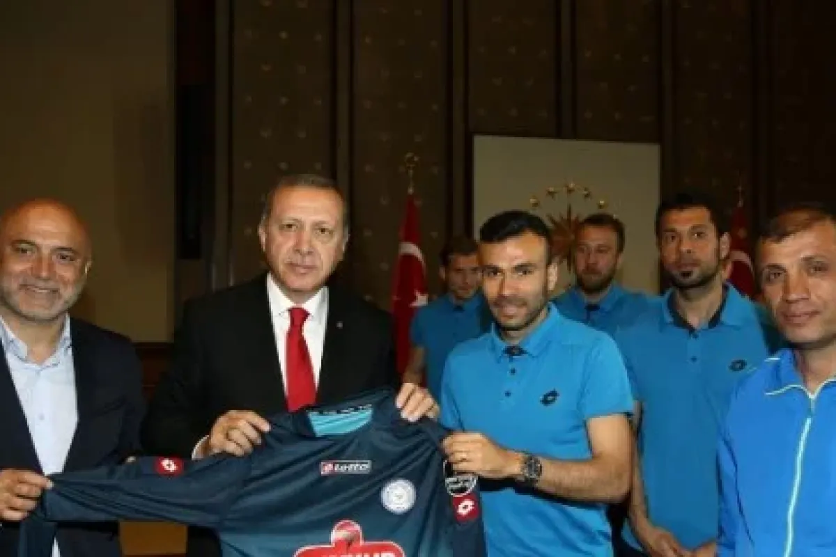 Cumhurbaşkanına memleketinden konuk