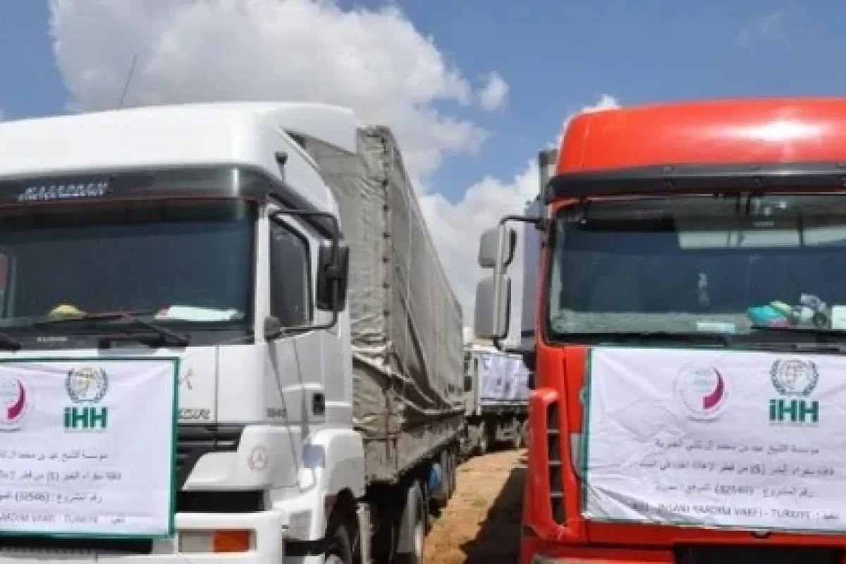 İHH’dan Suriye’ye 100 TIR’lık yardım